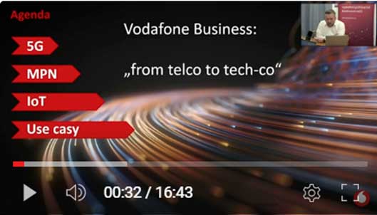 6. Vodafone 5G Mobilní privátní sítě