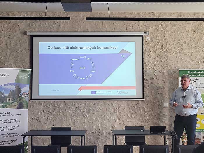 Seminář MAS Královská stezka a Českomoravské pomezí. BCO prezentovala aktuální téma Seminář MAS Královská stezka a Českomoravské pomezí. BCO prezentovala aktuální téma