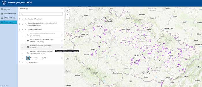 Přehled dotačních projektů a mapa podporovaných oblastí: www.bconetwork.cz/cz/dotacni-projekty/259/ Přehled dotačních projektů a mapa podporovaných oblastí: www.bconetwork.cz/cz/dotacni-projekty/259/